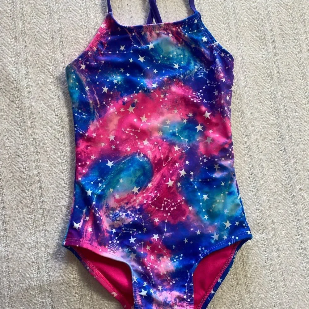 SO Girls 4/5 Constellation One-Piece Swimsuit & 